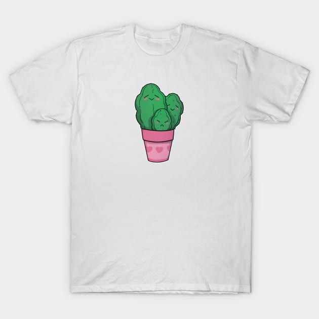 Cacti Steven - A Happy Family T-Shirt by Wyrielle